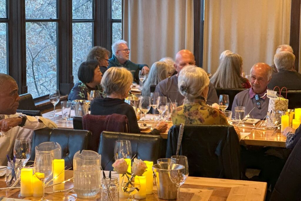 People enjoying event at UTC